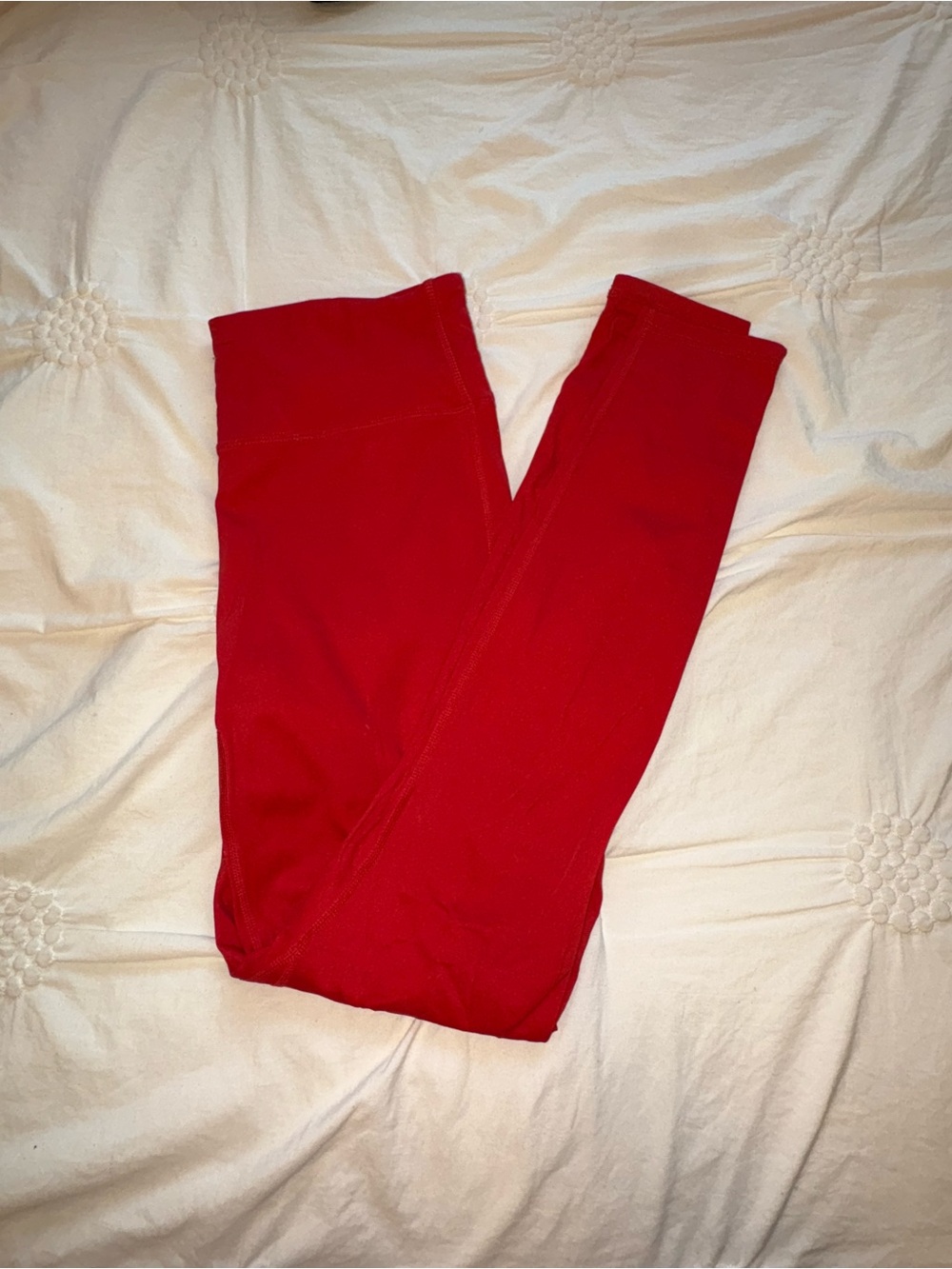Fabletics Red High-Waist Leggings